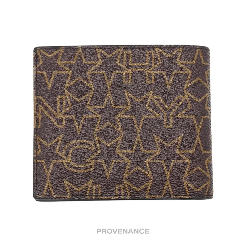 🔴 Givenchy 8CC Bifold Wallet - Monogram Stars
